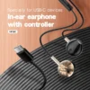 سماعة سلكية داخل الأذن Type C مع مايكروفون عالي الدقة – LDNIO HP-09C