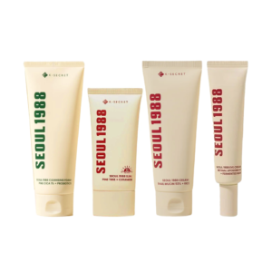 بكج SEOUL 1988 الرباعي للعناية الشاملة بالبشرة : تنظيف + ترميم + شد + حماية - منتجات كورية