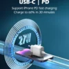 شاحن LDNIO  منزلي سريع PD 27W مع دعم PPS Q122