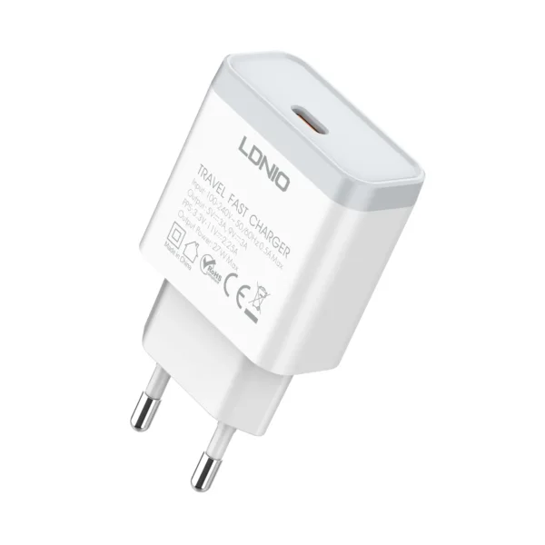 شاحن LDNIO  منزلي سريع PD 27W مع دعم PPS Q122