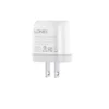 شاحن LDNIO منزلي سريع QC3.0 بقدرة 18W مع منفذ USB واحد (US / EU Plug)