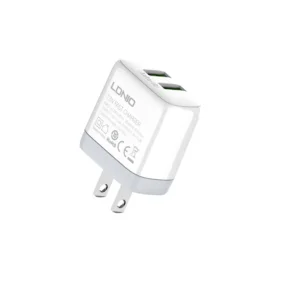 شاحن 12W مع دعم الشحن السريع وتوافق US / EU ماركة LDNIO A2221