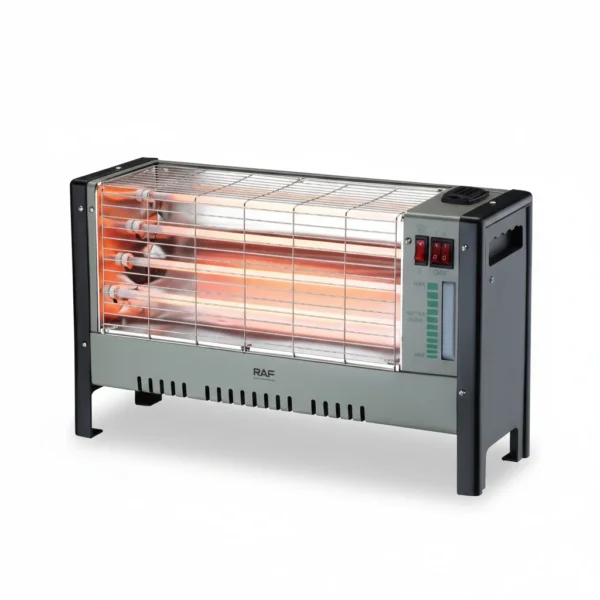 صوبة RAF بقوة 1600 واط 5 شمعات 3 جهات تدفئة مع مبخرة