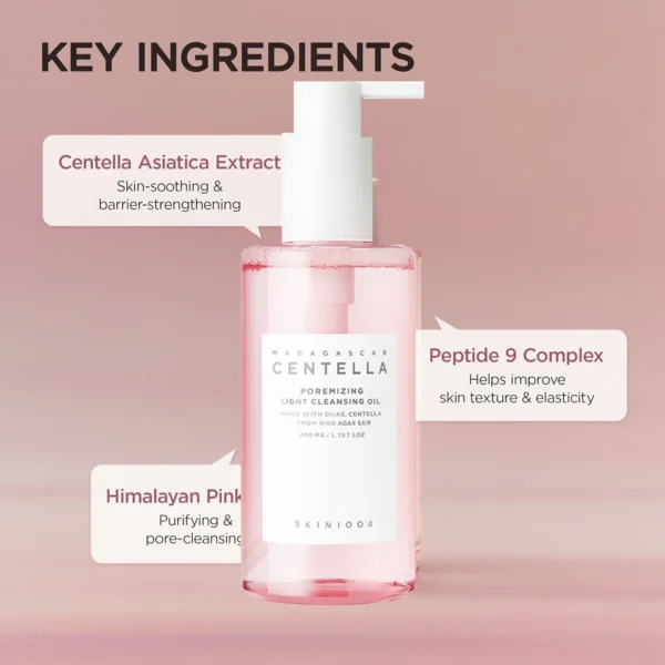 غسول زيتي تنقية المسام SKIN1004 Madagascar Centella Light Cleansing Oil  – منتجات كورية