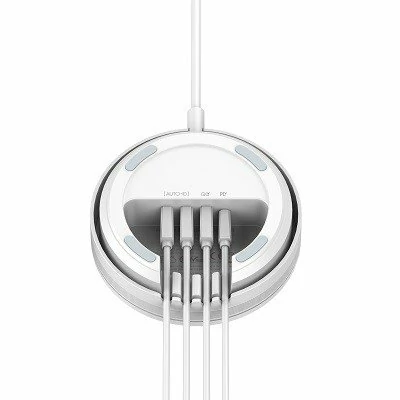 قاعدة شحن مكتبية 5×1 مع شحن لاسلكي 15W وشحن سريع 32W ماركة LDNIO AW003