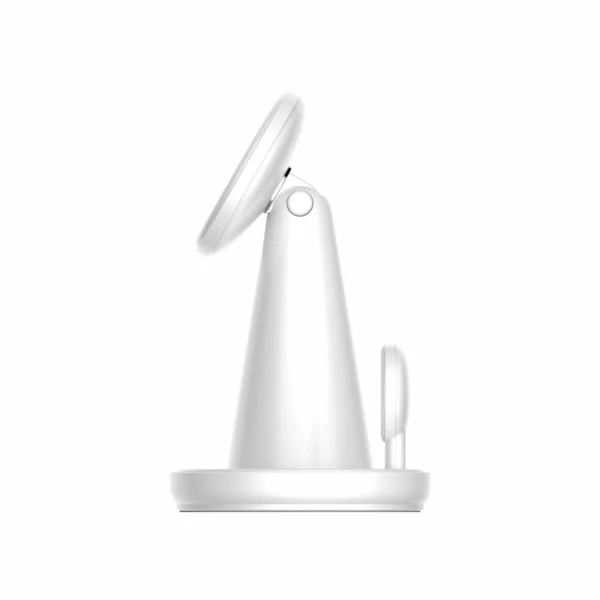 قاعدة شحن مكتبية لاسلكية 5×1 مع إضاءة ليلية ماركة LDNIO WL01 (10) قاعدة شحن مكتبية لاسلكية 5×1 مع إضاءة ليلية ماركة LDNIO WL01