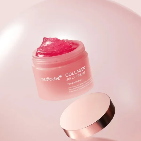 كريم Collagen Jelly Cream لإشراقة الزجاج الكوري وترطيب عميق (2) كريم كولاجين جيلي لبشرة مشدودة Medicube COLLAGEN JELLY CREAM - منتجات كورية