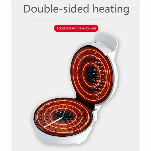 ماكينة صنع الوافل على شكل قلب من DSP – أداء قوي 1000 واط