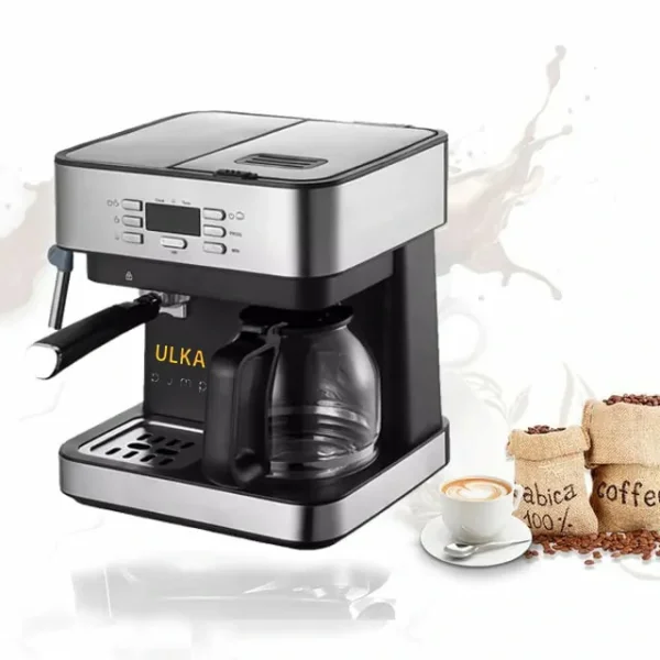 ماكينة قهوة SAYONA بقوة 1850 واط 9 وظائف تدعم عدة أنواع كبسولات