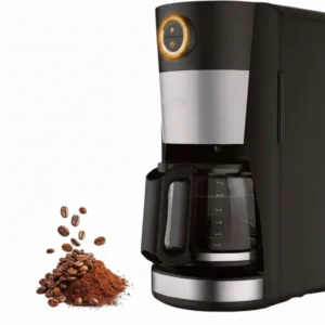 ماكينة قهوة الأمريكية Sayona مع مطحنة سعة 12 كوب فلتر نايلون دائم قابل للغسل