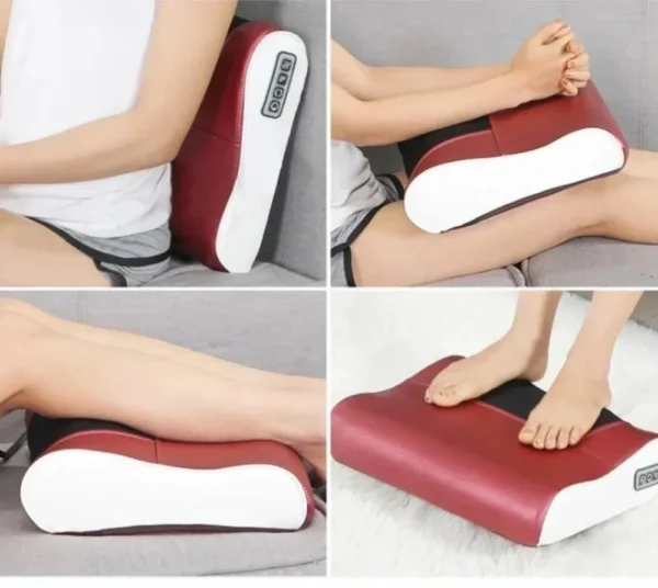 وسادة تدليك الرقبة والظهر – استرخاء عميق وتجربة سبا داخل منزلك