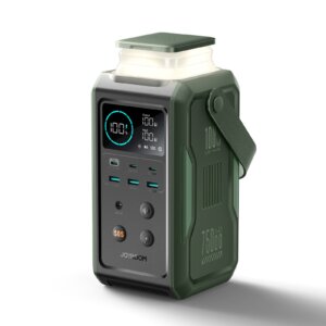 شاحن بطارية كبير السعة 75000 مللي أمبير مع إضاءة قابلة للسحب - JR-PBF10