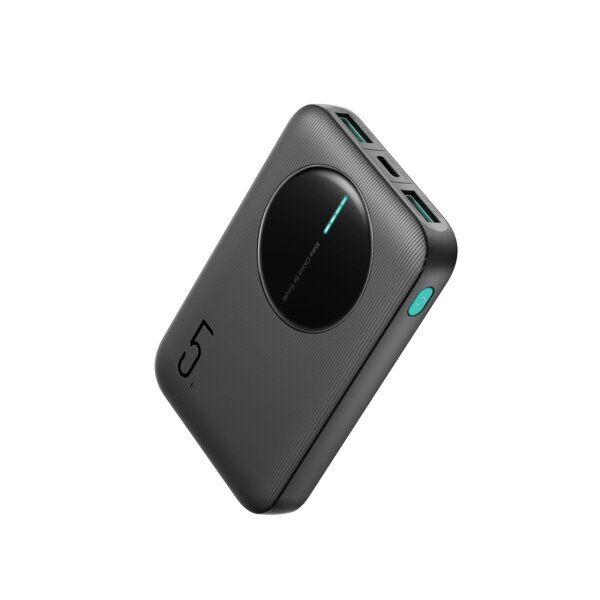 بانك طاقة ليد بسعة 20000 مللي أمبير JR-PBF14 بمنفذ Type-C وشحن سريع - أسود