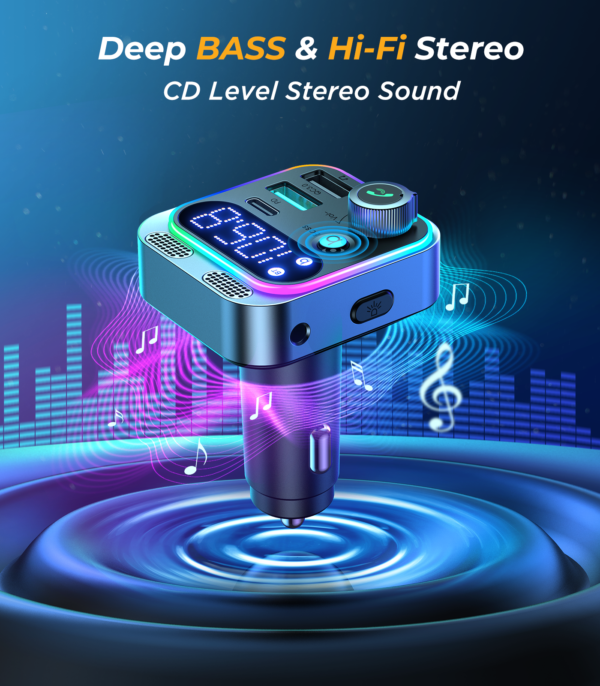 2_73ade104-a7ba-4e27-b316-5e9e93097872_1800x1800.png JOYROOM JR-CL16 48W Car Wireless FM Transmitter Bluetooth Car Charger Black