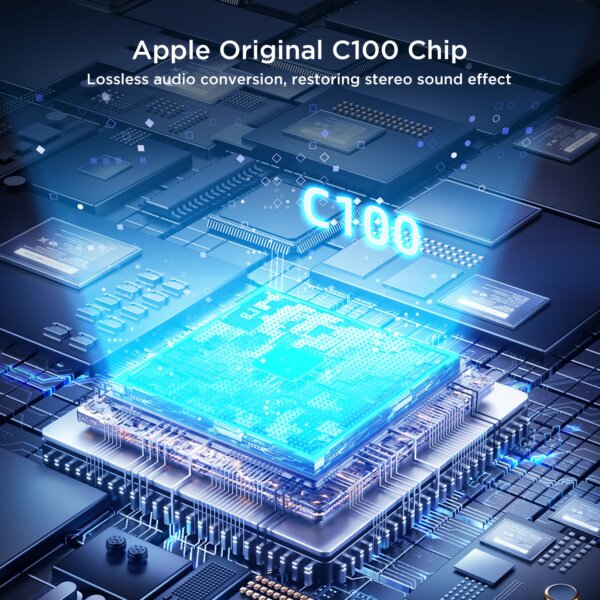 محول صوتي SY-L01 ثنائي الوظيفة من Lightning إلى 3.5mm + Lightning – أسود