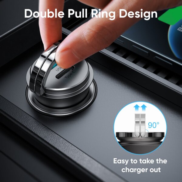 4_baceeb53-68c8-4c75-b4b2-d8d0bf1f28f2_1800x1800.jpg شاحن سيارة سريع C-A35 بقدرة 45 واط مع منفذين USB و Type-C - رمادي