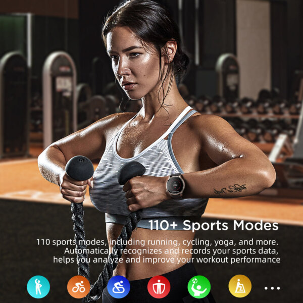 ساعة JR-FV1 Venture Series الذكية AMOLED – إمكانية الرد والإتصال – Sunset Grey