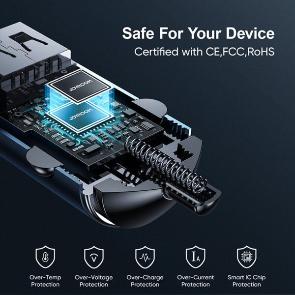 8_c91ba946-628a-49dc-b82c-7fb32dfcd492_1800x1800.jpg شاحن سيارة سريع C-A35 بقدرة 45 واط مع منفذين USB و Type-C - رمادي