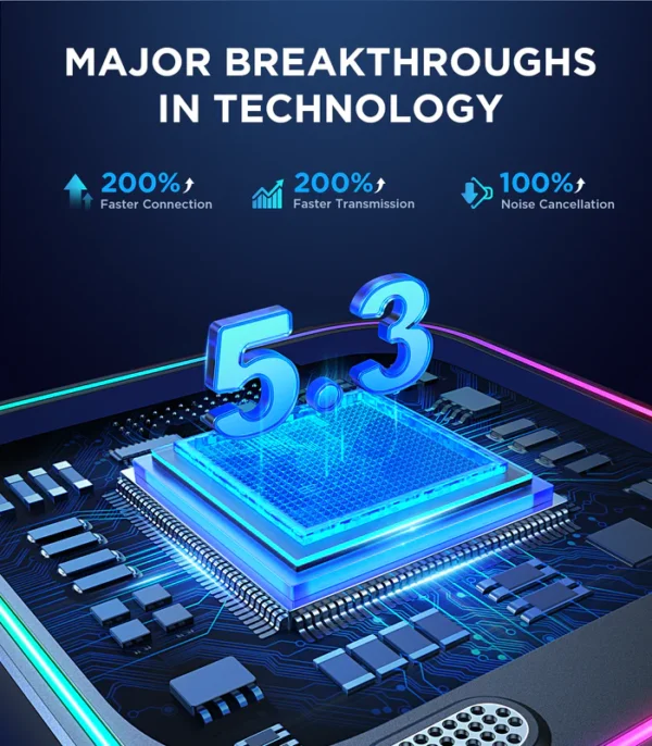 مستقبل لاسلكي JR-CB3 - دعم تقنية Bluetooth 5.3 واستقبال الصوت بسهولة