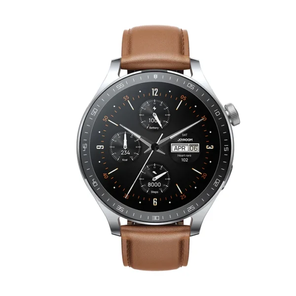 ساعة JR-FC2 Pro Classic Series ذكية - شاشة 1.46 إنش ومكالمات واضحة