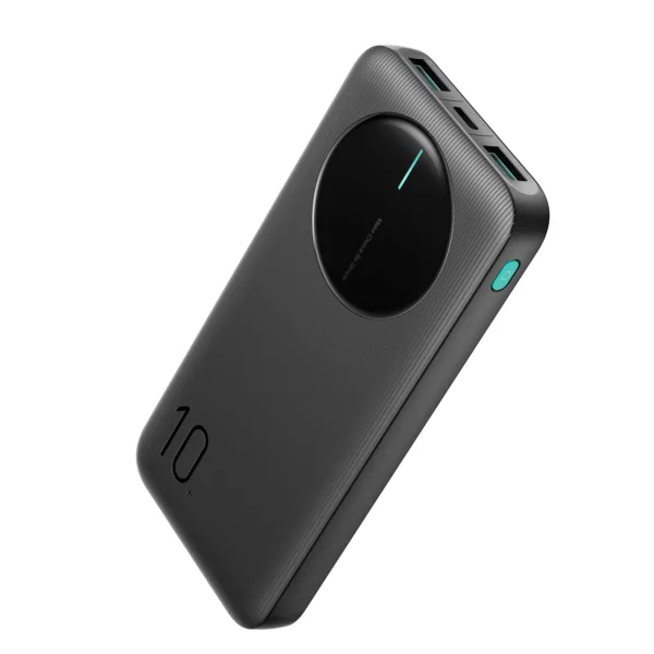 باور بنك JR-PBF12 بسعة 10000mAh مع منافذ Type-C وUSB