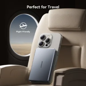 JR-PBM08 Pro – شاحن مغناطيسي لاسلكي 10000mAh وشحن سريع 20 واط