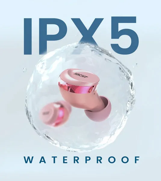 سماعات YACHT TWS – أسود، أسود ذهبي، وRose Gold