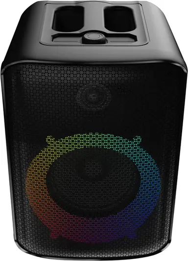 EVENT Speaker Black – سماعة 2-Way مع كاريوكي وأضواء راقصة