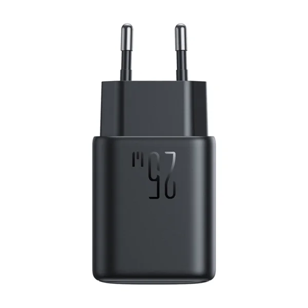شاحن JR-TCF23 سريع 25 واط بموصل USB-C - أسود