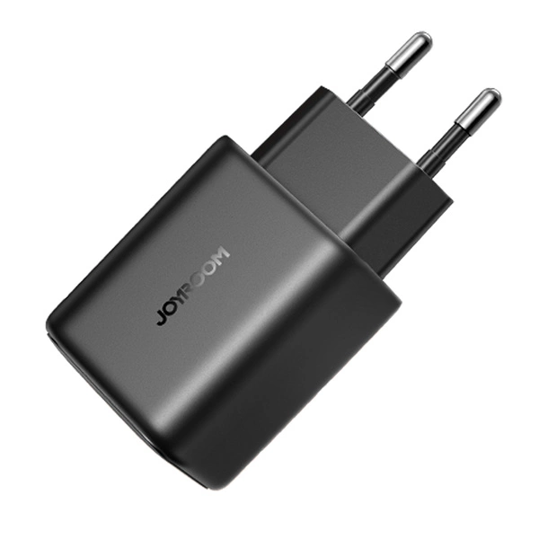 شاحن JR-TCF23 سريع 25 واط بموصل USB-C - أسود