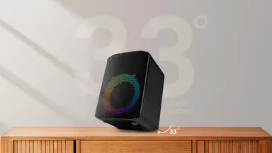 EVENT Speaker Black – سماعة 2-Way مع كاريوكي وأضواء راقصة