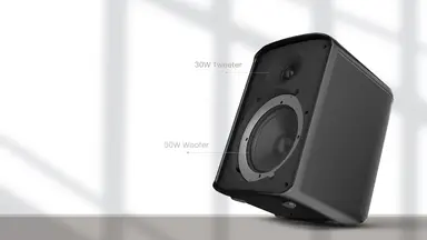 EVENT Speaker Black – سماعة 2-Way مع كاريوكي وأضواء راقصة