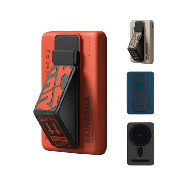 باوربانك مغناطيسي Skinarma SPUNK بقدرة 5000mAh – شحن سريع