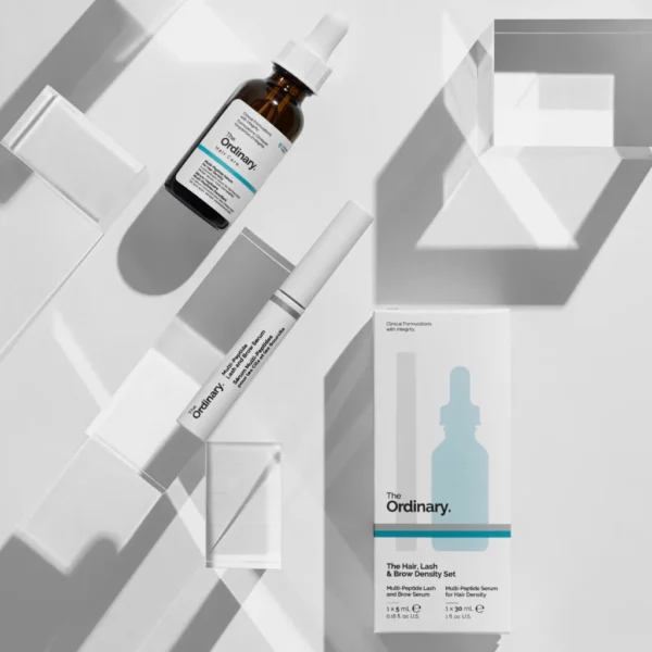 بكج Multi-Peptide انبات الشعر وكثافته والرموش والحواجب – The Ordinary Hair, Lash & Brow Density Set