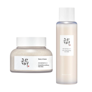 بكج الارز والعسل لتفتيح وترطيب البشرة وتنقية المسام ماسك + تونر Beauty of Joseon  – منتجات كورية