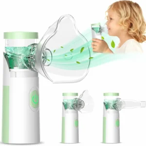 تبخيرة محمولة وهادئة لعلاج الجهاز التنفسي للأطفال و الكبار