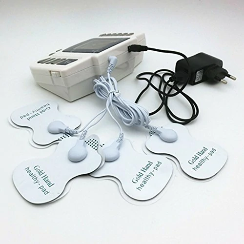 جهاز التدليك الإلكتروني بالنبضات تقنية TENS / EMS لتخفيف الألم وتحفيز العضلات