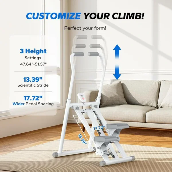 جهاز التسلق العمودي و الدرج الرياضي القابل للطي (4) جهاز التسلق العمودي و الدرج الرياضي القابل للطي