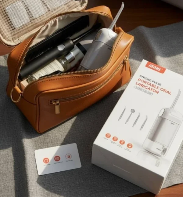 جهاز تنظيف الاسنان المحمول Strong Pulse تنظيف عميق وفعّال 5 رؤوس (2) جهاز تنظيف الاسنان المحمول Strong Pulse تنظيف عميق وفعّال 5 رؤوس