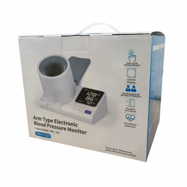 جهاز قياس ضغط الدم الرقمي للذراع أوتوماتيكي للاستخدام المنزلي والطبي