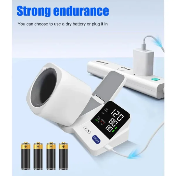 جهاز قياس ضغط الدم الرقمي للذراع أوتوماتيكي للاستخدام المنزلي والطبي