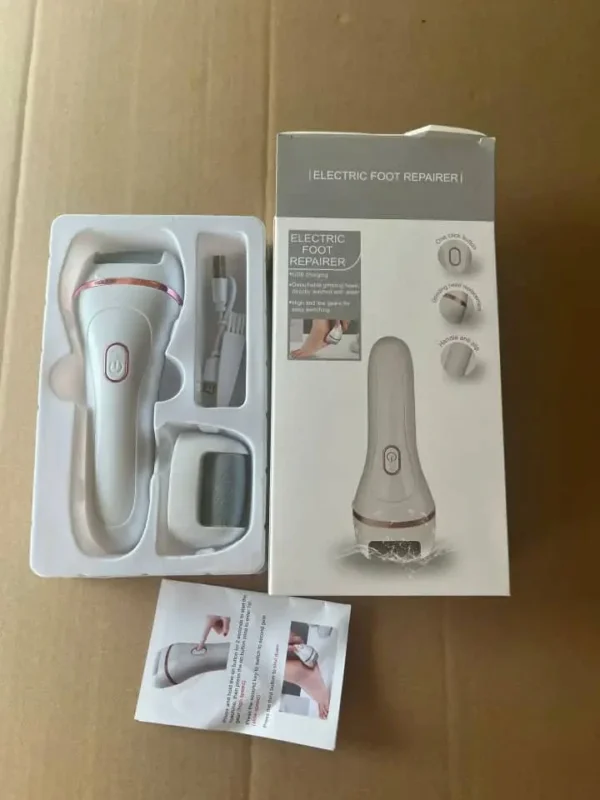 جهاز  مبرد و إزالة الجلد الميت الكهربائي للقدمين