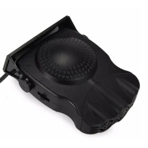 جهاز محمول لإزالة الضباب والجليد سخان و مروحة هواء للسيارة 2 في 1 – 12 فولت