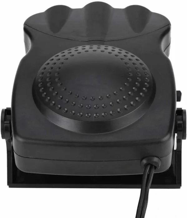 جهاز محمول لإزالة الضباب والجليد سخان و مروحة هواء للسيارة 2 في 1 – 12 فولت