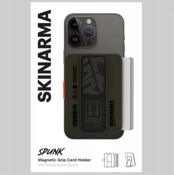 حافظة بطاقات مغناطيسية Skinarma Mirage Spunk مع Grip Stand