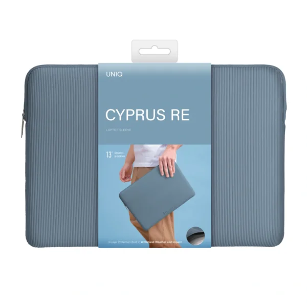 حافظة لابتوب UNIQ Cyprus Ridge Edition مقاومة للماء من النيوبرين