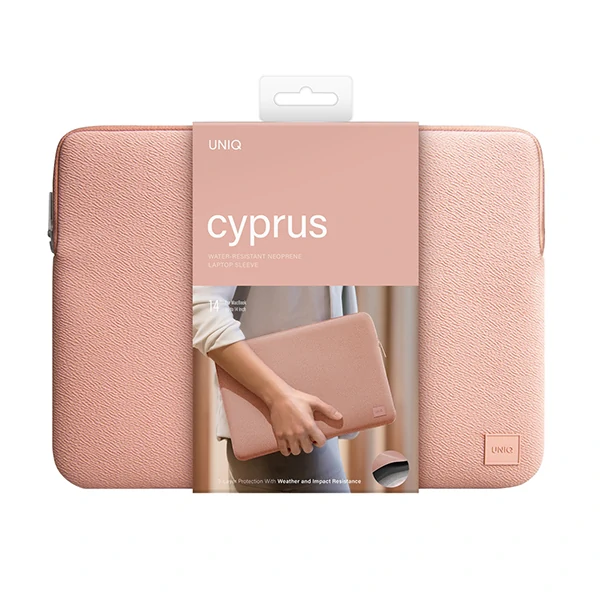 حافظة لابتوب UNIQ Cyprus مقاومة للماء من النيوبرين حتى 14 بوصة