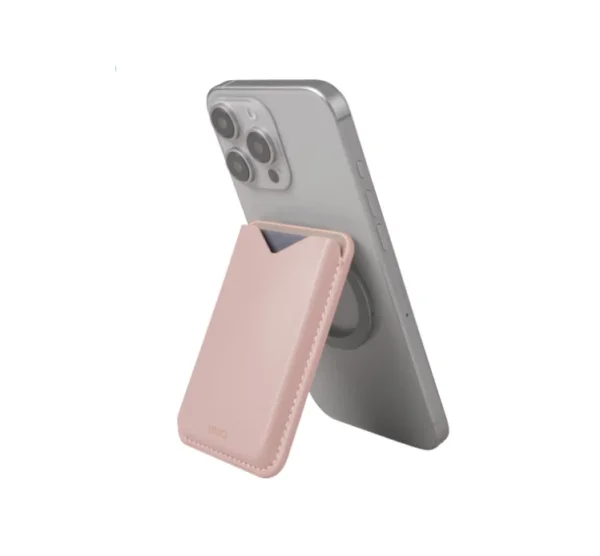 حامل بطاقات مغناطيسي مع ستاند UNIQ Lyden Evo