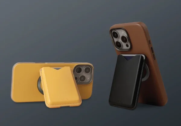 حامل بطاقات مغناطيسي مع ستاند UNIQ Lyden Evo