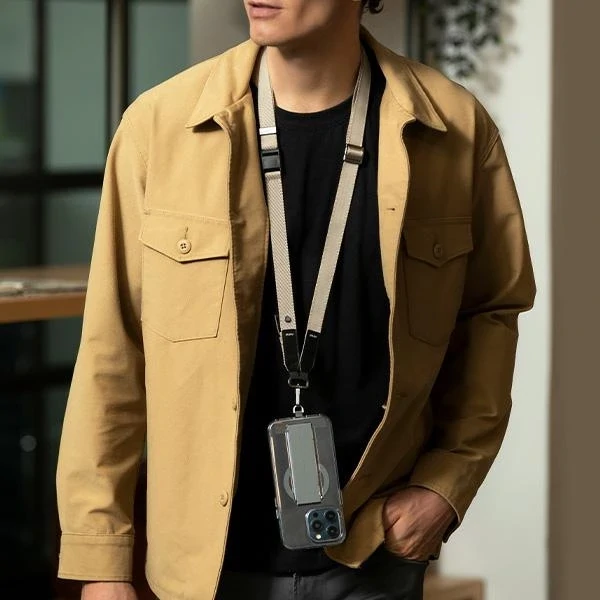 حزام UNIQ Vista 2-in-1 متعدد الاستخدام للهاتف والإكسسوارات مع قفل مغناطيسي